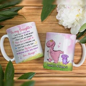 Mom Grandma To Son Grandson Daughter Granddaughter Hug-Personalized Mug
