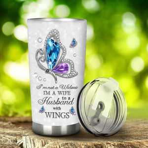 I'm Not A Widow - Memorial Tumbler