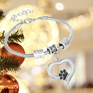 Memorial My Dog Paw Bracelet