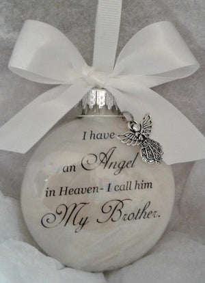 Angel In Heaven Memorial Ornament