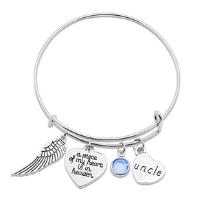 Memorial A Piece Of My Heart In Heaven Bracelet