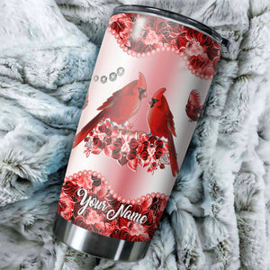 Memorial Cardinal Personalized Tumbler