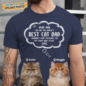 Upload Photo Dear Dog Cat Mom Dad Personalized Shirt