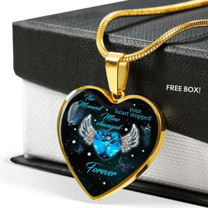 The Moment Your Heart Stopped Necklace