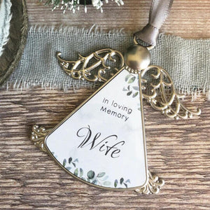 Memorial Angel Wings Ornament
