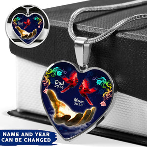 Memorial Cardinal Personalized Necklace