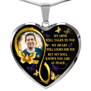 You Are At Peace Customize Photo Necklace