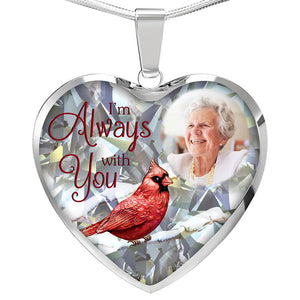 I'm Always With You Memories Customize Photo Necklace