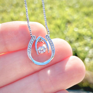 Be Bold and Beautiful - Horse Shoe Necklace-Granddaughter Gift