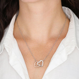 Hearts As One Daughter Necklace