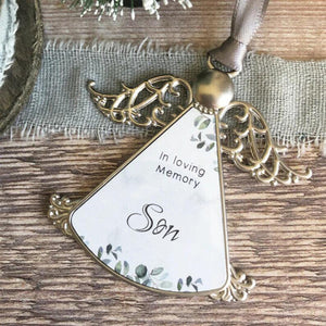 Memorial Angel Wings Ornament