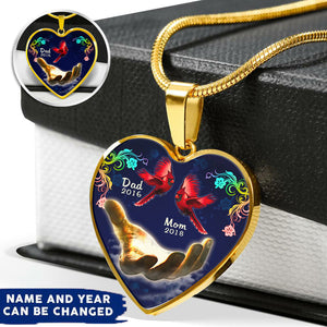 Memorial Cardinal Personalized Necklace