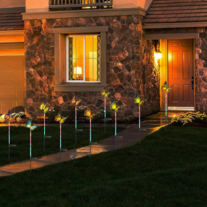 Solar Garden Butterfly Lights Outdoor Decor