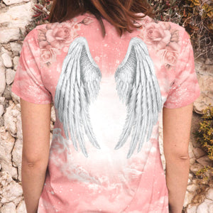 A Big Piece Of My Heart Lives In Heaven-Personalized Shirt