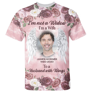 I'm Not A Widow Personalize 3D Unisex Shirt