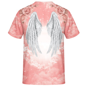 A Big Piece Of My Heart Lives In Heaven-Personalized Shirt
