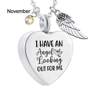 I Have An Angel Heart Urn Necklace