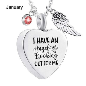 I Have An Angel Heart Urn Necklace
