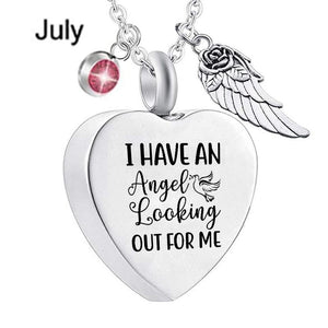 I Have An Angel Heart Urn Necklace
