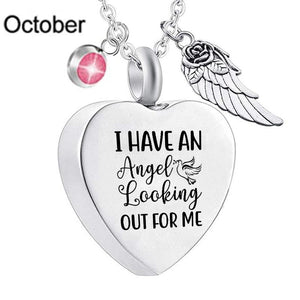 I Have An Angel Heart Urn Necklace