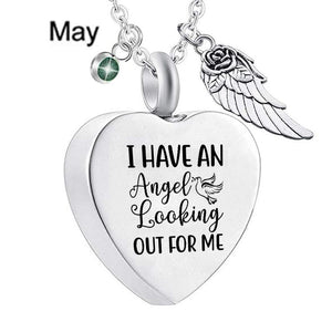 I Have An Angel Heart Urn Necklace
