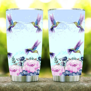 Hummingbird Stainless Steel Tumbler
