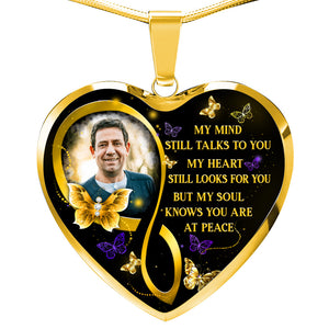 You Are At Peace Customize Photo Necklace