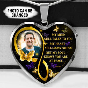 You Are At Peace Customize Photo Necklace