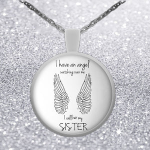 Memorial I Have An Angel Necklace