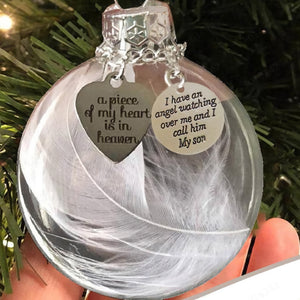 Memorial A Piece of My Heart Is In Heaven Ornament