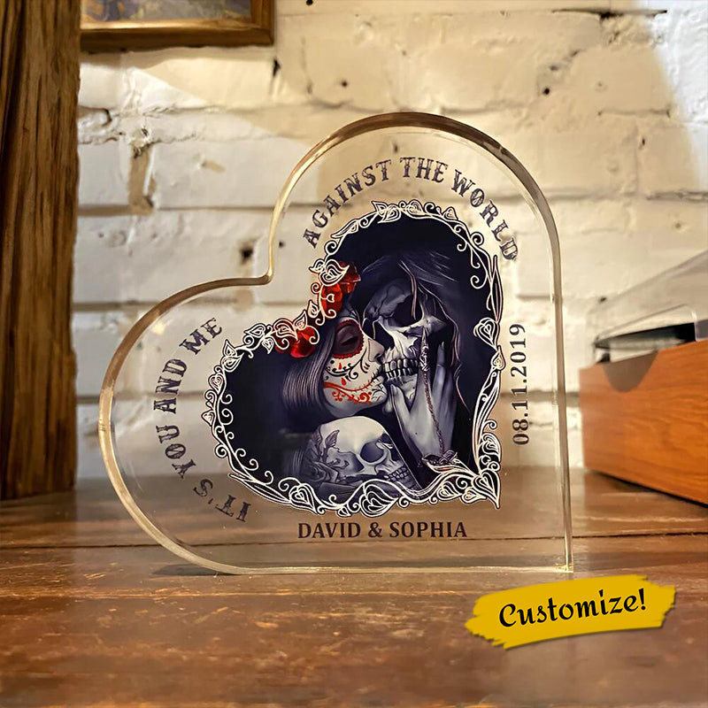 It's You And Me, Personalized Plaque, Gift For Couple