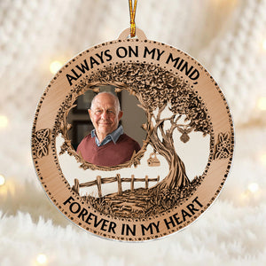 Personalized Memorial Christmas Ornament, Sympathy Gifts