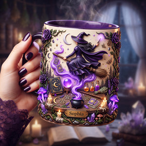 Personalized Witch Coffee Accent Mug