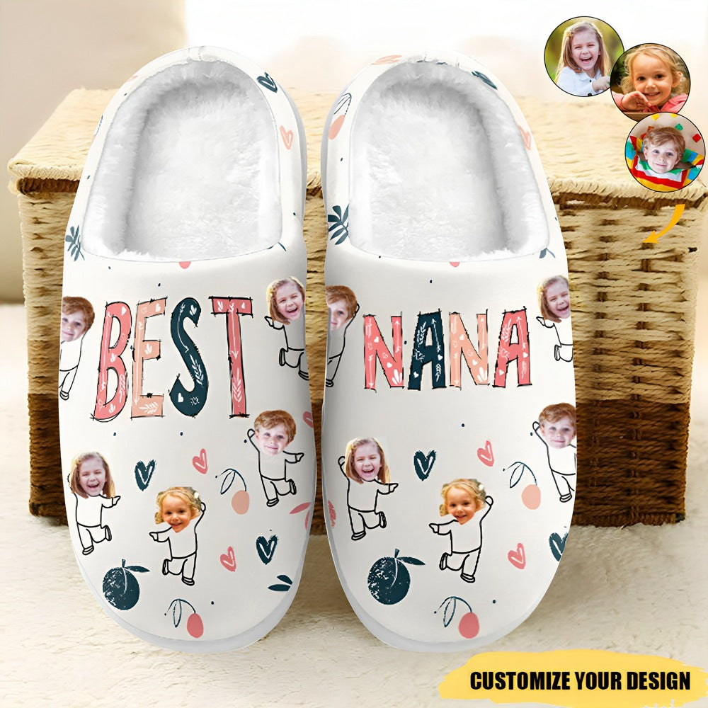 Best Grandma Nana Mom - Personalized Slippers