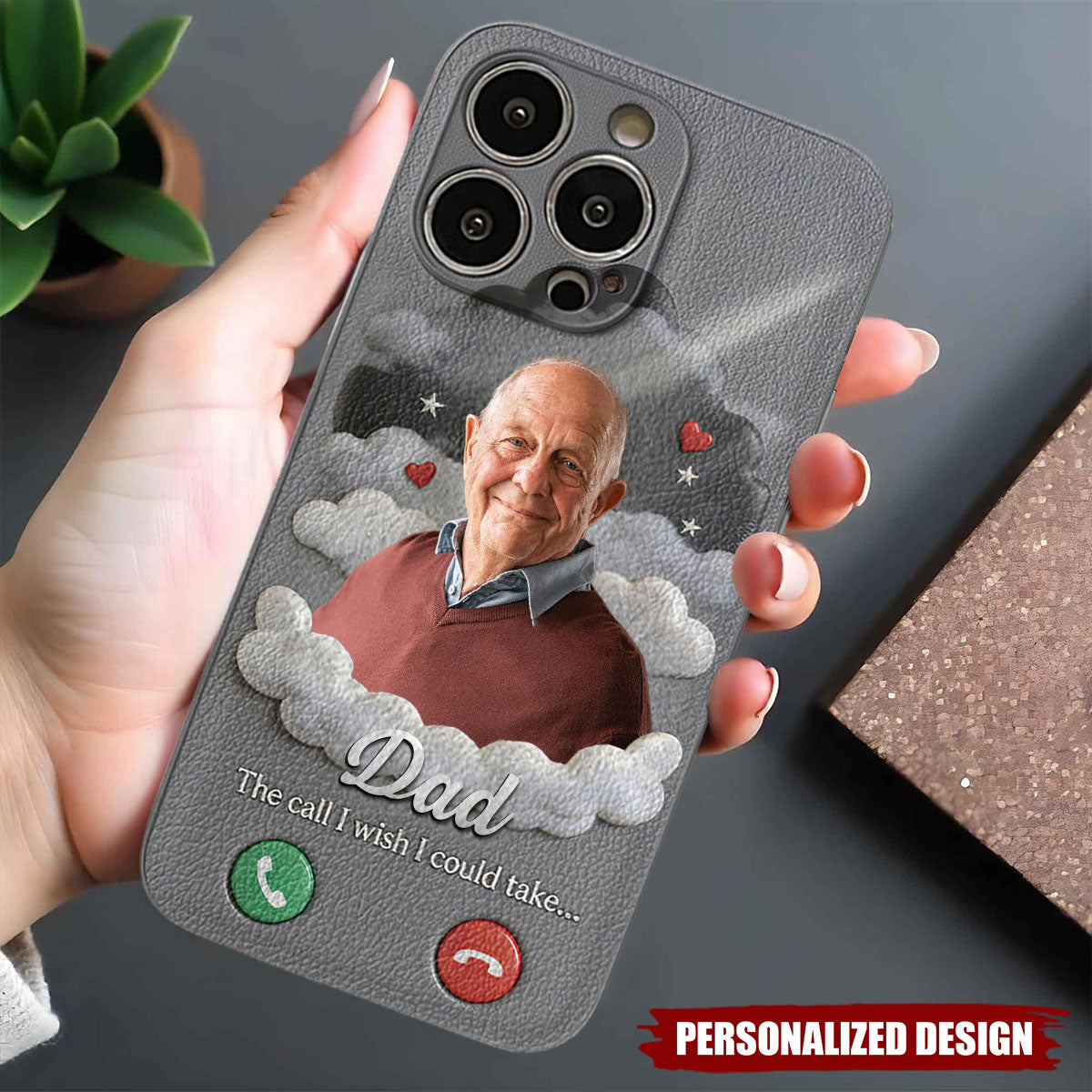 The Call I Wish I Could Take - Personalized Memorial Phone Case