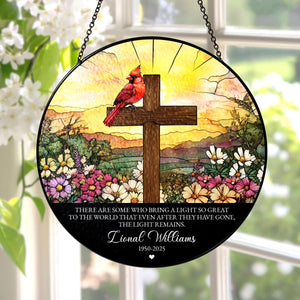 Custom Memorial Suncatcher, Sympathy Gift, Loss Of Mom Dad