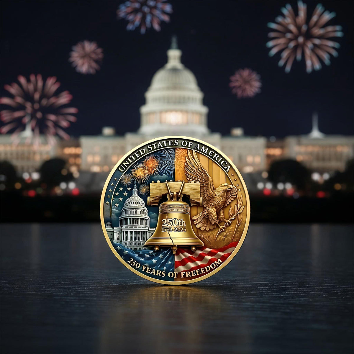 250TH Anniversary U.S.A. Commemorative Coin
