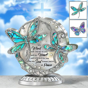 Two Souls One Flight - Personalized Memorial Acrylic Plaque