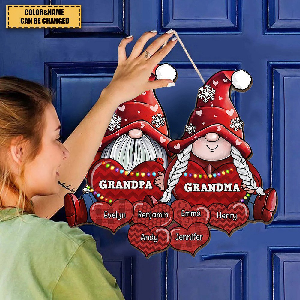 Family Personalized Custom Shaped Home Decor Wood Sign