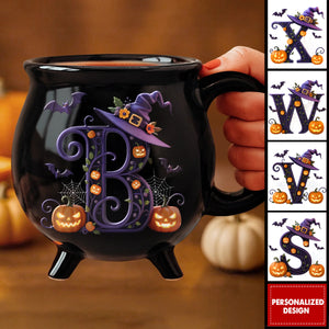 Personalized Witchy Cauldron Coffee Mug, Halloween Gifts