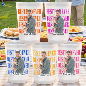 Custom Party Cups - Personalized Father's Day Gifts For Dad, Grandpa