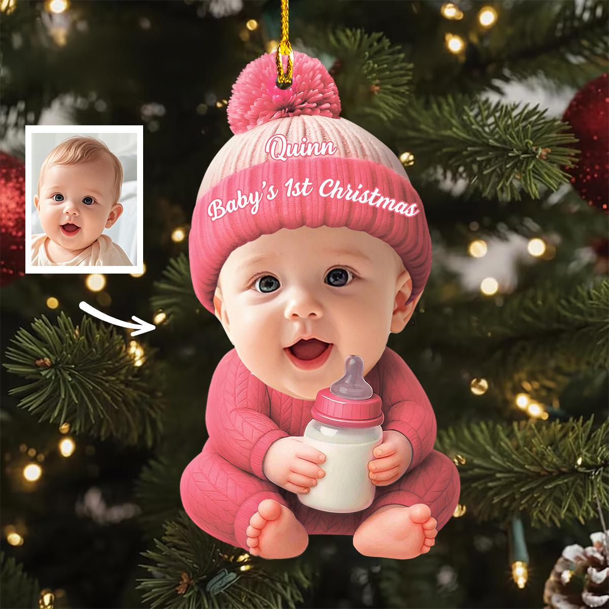 Personalized Ornaments For Newborn ,Christmas Gift For Baby