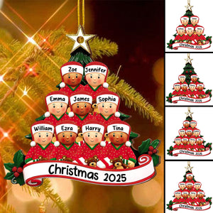 Personalized Custom Wood Ornament,Gift For Family
