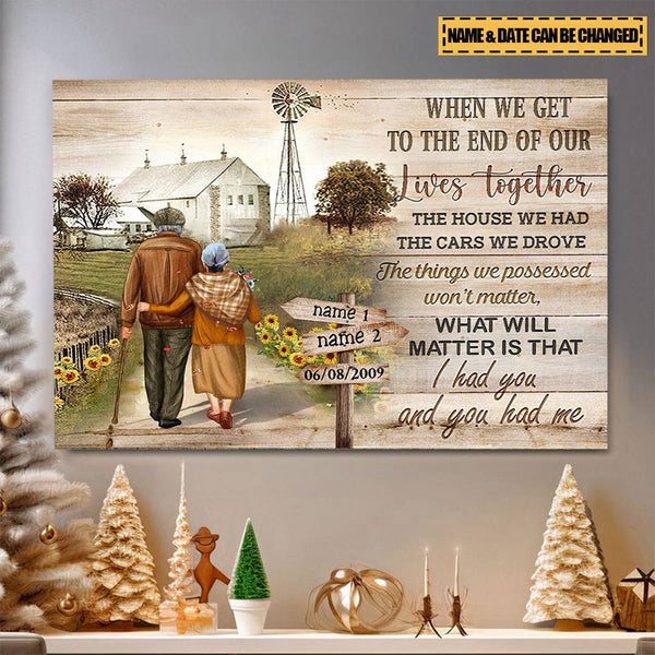 Couples Date Of Love By Cstm Canvas Custom Photo So Many In The Sea Yet I Found You - Couple Personalized Custom Horizontal Poster - Gift For Husband Wife, Anniversary Personalized Poster