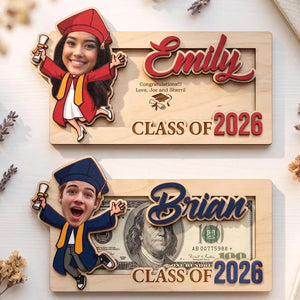 Graduation Money Holder Personalized Graduation Gift