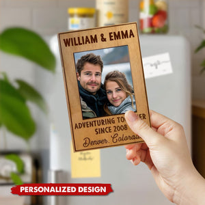 Adventure Together With You-Personalized Travel Fridge Magnet