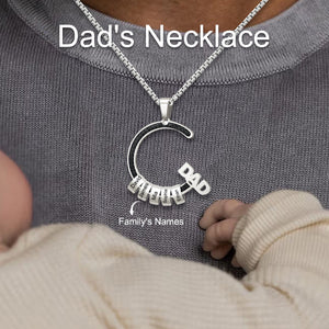 Personalized Name Necklace, Father's Day Gift