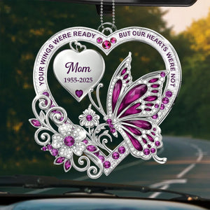 Personalized Memorial Custom Ornament For Loss Of Mom, Dad