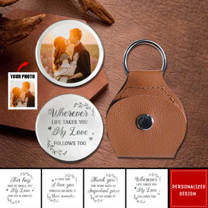 Couple Personalized Custom Pocket Hug - Gift For Husband Wife, Anniversary