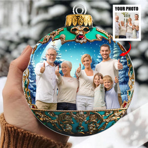Makes Christmas Special - Family Personalized Custom Ornament